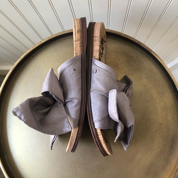 SAM EDELMAN HENNA FABRIC BOW SLIDES | SZ: 6 | EUC - Picture 5 of 9